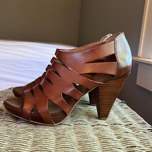 Franco Sarto boho heeled sandals